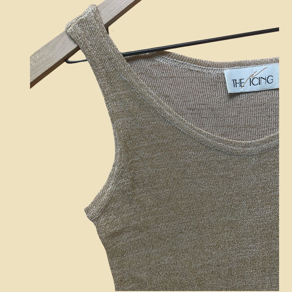 Vintage gold shimmery top / size S-M / amazing condition